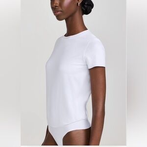 Commando Essential Tshirt Bodysuit Classic White Women's Top